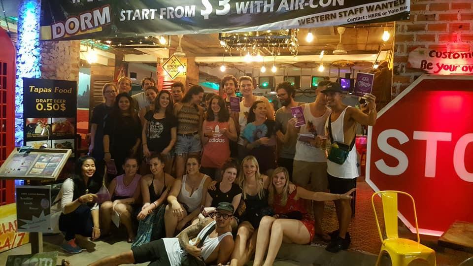 Route 66 Music Restaurant & Hostel سيام ريب المظهر الخارجي الصورة