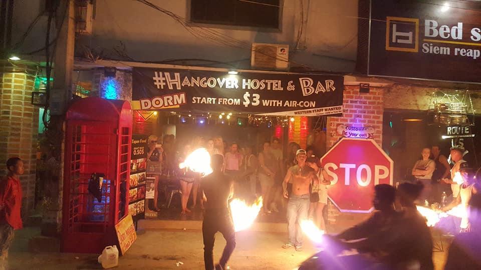 Route 66 Music Restaurant & Hostel سيام ريب المظهر الخارجي الصورة