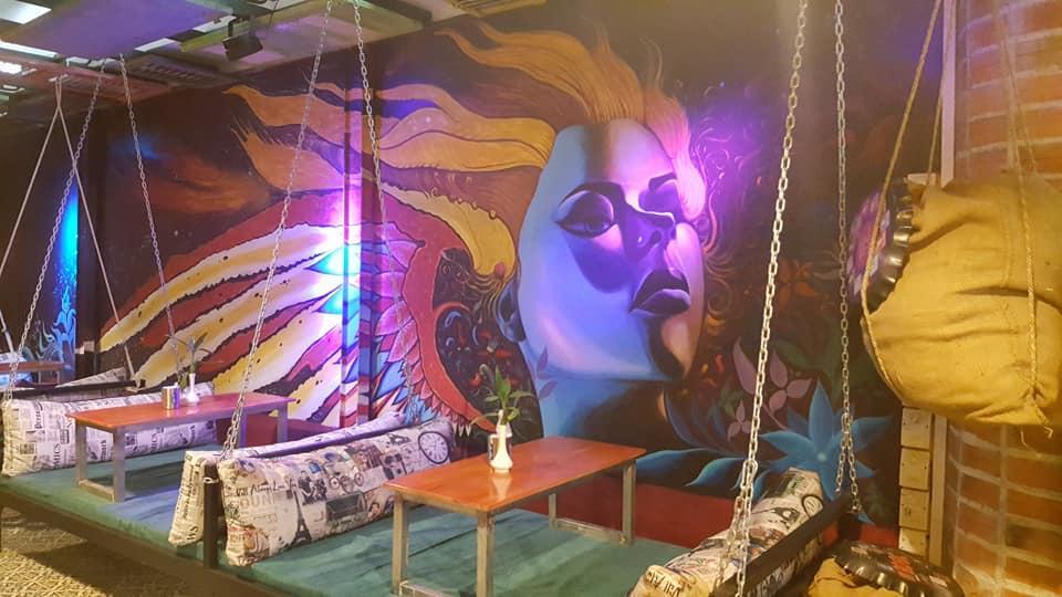 Route 66 Music Restaurant & Hostel سيام ريب المظهر الخارجي الصورة